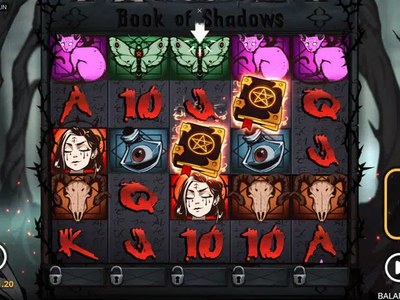 Игровой аппарат Book Of Shadows от Nolimit City