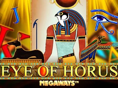 Игровой аппарат Eye Of Horus Megaways студии Blueprint Gaming